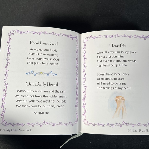 Children's My Little Prayer Book Read-Aloud Stories & Poems Beautiful Pictures - Picture 10 of 16